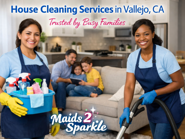 House Cleaning Services in Vallejo, CA: Why Busy Families Choose Maids 2 Sparkle