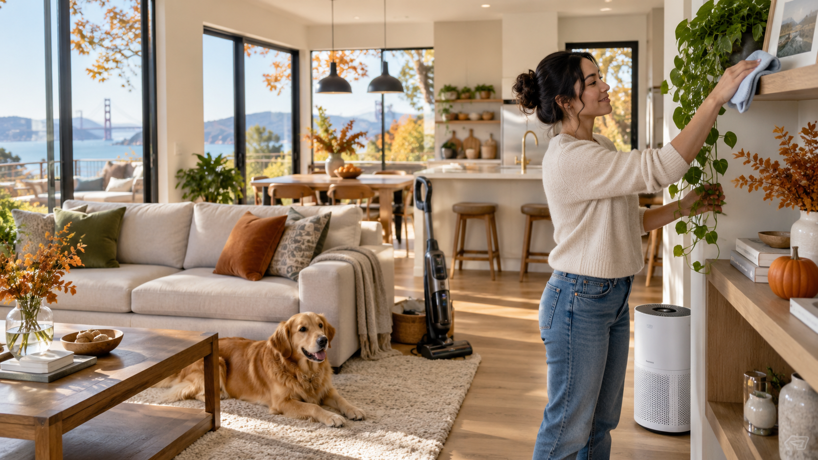 Fall allergy season house cleaning in the Bay Area