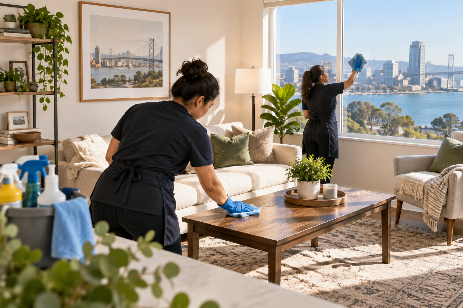 Deep cleaning services and pricing in Oakland, California